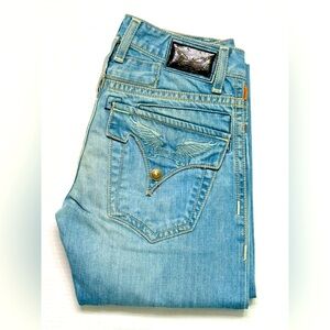 New Men's ROBIN'S JEAN sz 30 R-Flap-Pocket Straight Jeans
